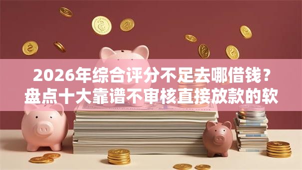 2026年综合评分不足去哪借钱?盘点十大靠谱不审核直接放款的软件 2026年综合评分不足去哪借钱?盘点十大靠谱不审核直接放款的软件