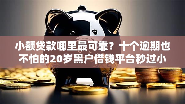 小额贷款哪里最可靠？十个逾期也不怕的20岁黑户借钱平台秒过小额