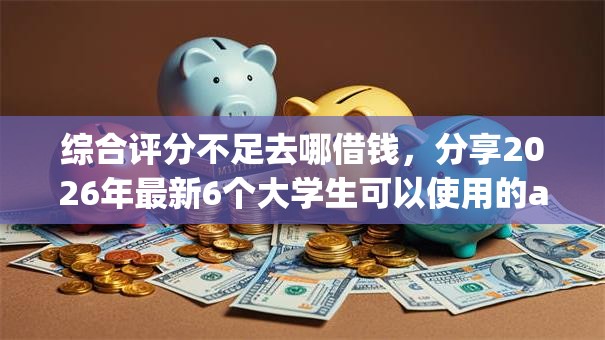 综合评分不足去哪借钱，分享2026年最新6个大学生可以使用的app