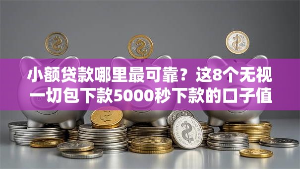小额贷款哪里最可靠？这8个无视一切包下款5000秒下款的口子值得一试