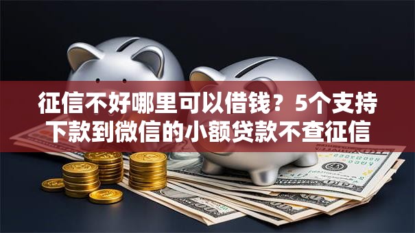 征信不好哪里可以借钱？5个支持下款到微信的小额贷款不查征信的口子