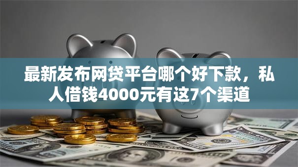 最新发布网贷平台哪个好下款，私人借钱4000元有这7个渠道