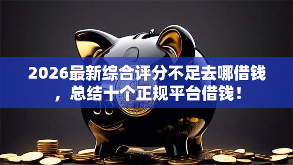 2026最新综合评分不足去哪借钱，总结十个正规平台借钱！