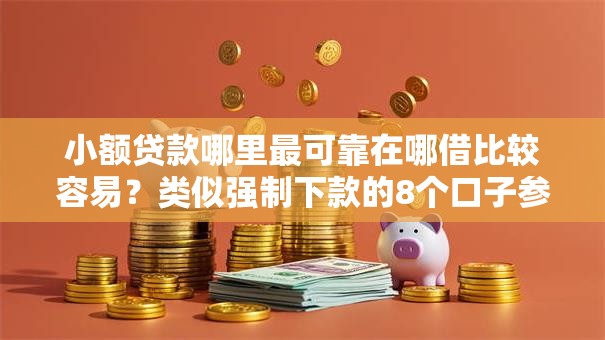 小额贷款哪里最可靠在哪借比较容易？类似强制下款的8个口子参考