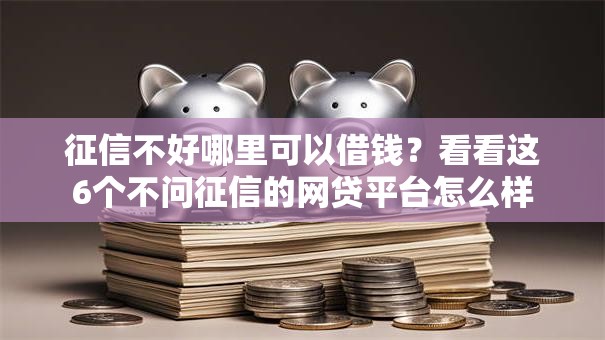 征信不好哪里可以借钱?看看这6个不问征信的网贷平台怎么样 征信不好哪里可以借钱?看看这6个不问征信的网贷平台怎么样