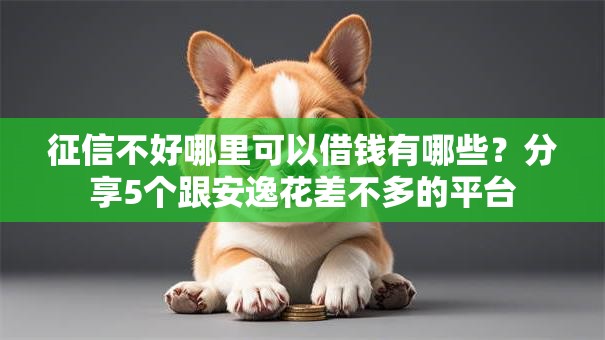 征信不好哪里可以借钱有哪些?分享5个跟安逸花差不多的平台 征信不好哪里可以借钱有哪些?分享5个跟安逸花差不多的平台