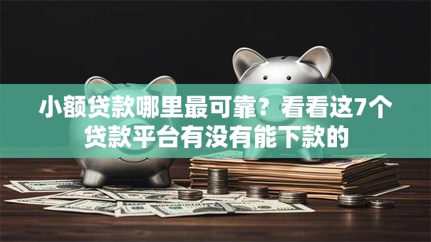 小额贷款哪里最可靠?看看这7个贷款平台有没有能下款的 小额贷款哪里最可靠?看看这7个贷款平台有没有能下款的