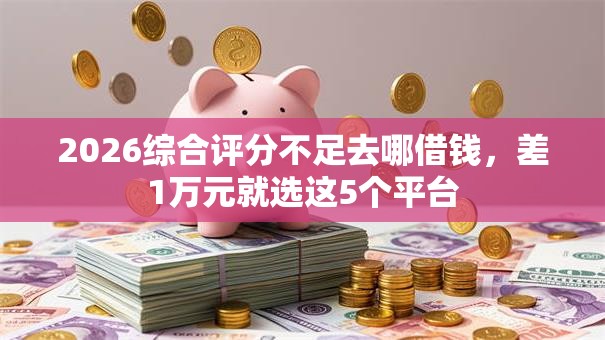 2026综合评分不足去哪借钱,差1万元就选这5个平台 2026综合评分不足去哪借钱,差1万元就选这5个平台
