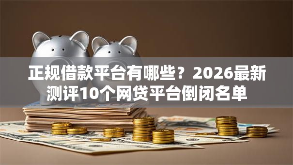正规借款平台有哪些？2026最新测评10个网贷平台倒闭名单