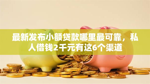 最新发布小额贷款哪里最可靠，私人借钱2千元有这6个渠道