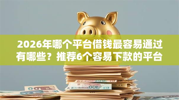 2026年哪个平台借钱最容易通过有哪些?推荐6个容易下款的平台 2026年哪个平台借钱最容易通过有哪些?推荐6个容易下款的平台