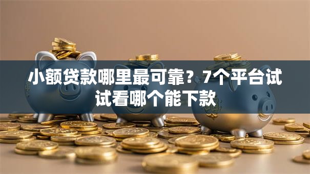 小额贷款哪里最可靠?7个平台试试看哪个能下款 小额贷款哪里最可靠?7个平台试试看哪个能下款