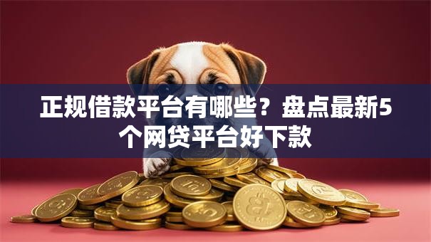 正规借款平台有哪些?盘点最新5个网贷平台好下款 正规借款平台有哪些?盘点最新5个网贷平台好下款