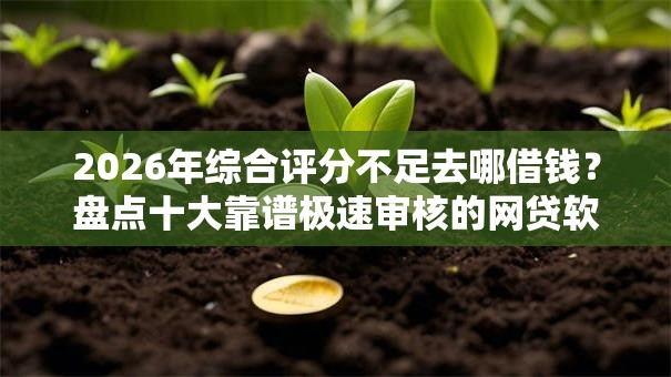 2026年综合评分不足去哪借钱?盘点十大靠谱极速审核的网贷软件 2026年综合评分不足去哪借钱?盘点十大靠谱极速审核的网贷软件