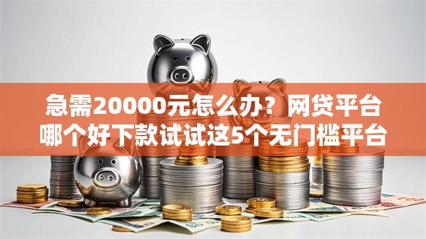 急需20000元怎么办?网贷平台哪个好下款试试这5个无门槛平台 急需20000元怎么办?网贷平台哪个好下款试试这5个无门槛平台