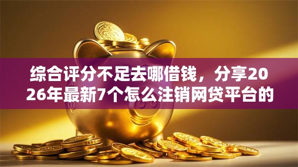 综合评分不足去哪借钱，分享2026年最新7个怎么注销网贷平台的账号