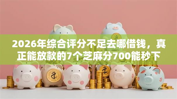 2026年综合评分不足去哪借钱,真正能放款的7个芝麻分700能秒下的软件推荐 2026年综合评分不足去哪借钱,真正能放款的7个芝麻分700能秒下的软件推荐