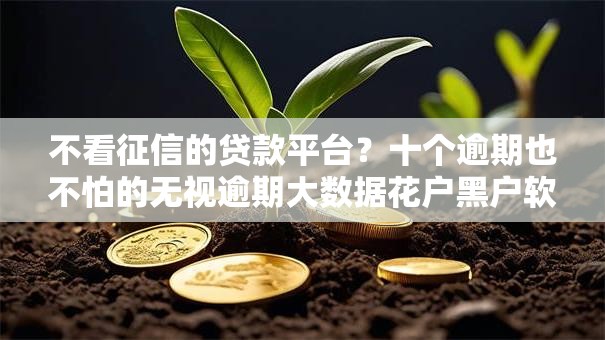 不看征信的贷款平台?十个逾期也不怕的无视逾期大数据花户黑户软件 不看征信的贷款平台?十个逾期也不怕的无视逾期大数据花户黑户软件