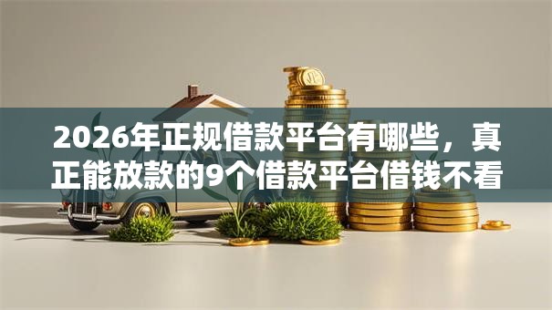 2026年正规借款平台有哪些,真正能放款的9个借款平台借钱不看征信推荐 2026年正规借款平台有哪些,真正能放款的9个借款平台借钱不看征信推荐