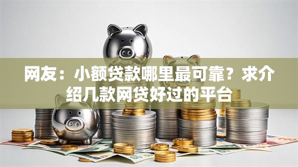 网友:小额贷款哪里最可靠?求介绍几款网贷好过的平台 网友:小额贷款哪里最可靠?求介绍几款网贷好过的平台