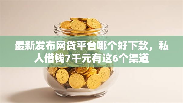 最新发布网贷平台哪个好下款，私人借钱7千元有这6个渠道