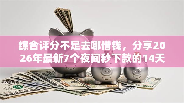 综合评分不足去哪借钱，分享2026年最新7个夜间秒下款的14天口子
