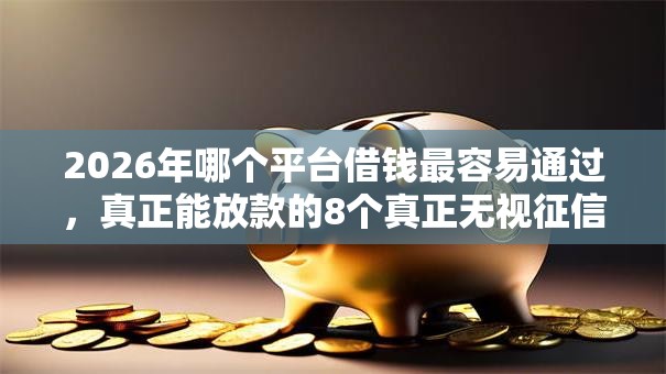 2026年哪个平台借钱最容易通过,真正能放款的8个真正无视征信黑白100%秒下网贷推荐 2026年哪个平台借钱最容易通过,真正能放款的8个真正无视征信黑白100%秒下网贷推荐