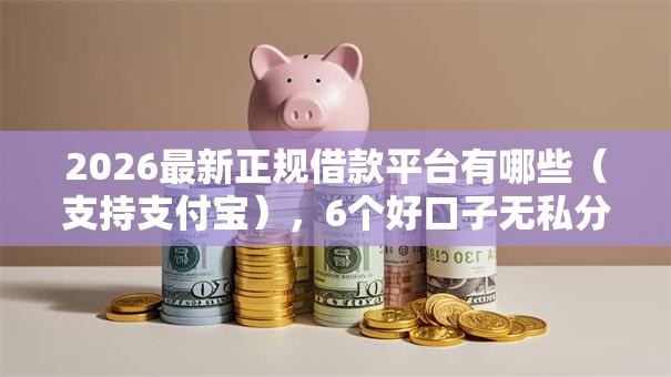 2026最新正规借款平台有哪些(支持支付宝),6个好口子无私分享 2026最新正规借款平台有哪些(支持支付宝),6个好口子无私分享