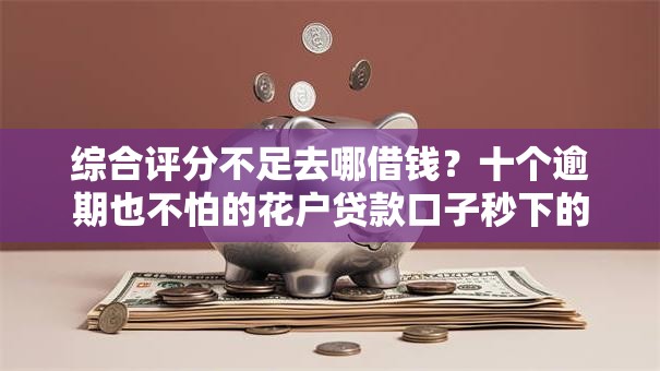 综合评分不足去哪借钱?十个逾期也不怕的花户贷款口子秒下的 综合评分不足去哪借钱?十个逾期也不怕的花户贷款口子秒下的