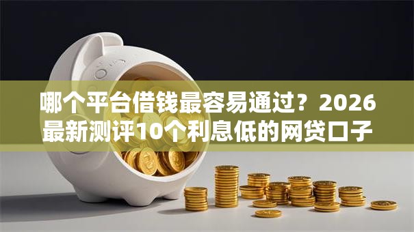 哪个平台借钱最容易通过？2026最新测评10个利息低的网贷口子