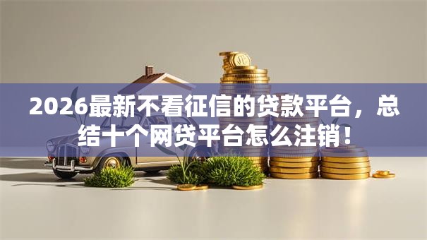2026最新不看征信的贷款平台,总结十个网贷平台怎么注销! 2026最新不看征信的贷款平台,总结十个网贷平台怎么注销!