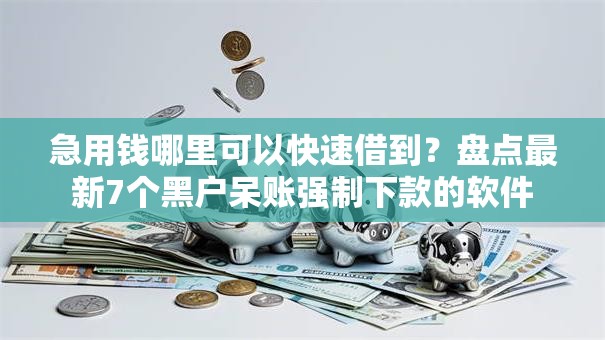 急用钱哪里可以快速借到?盘点最新7个黑户呆账强制下款的软件 急用钱哪里可以快速借到?盘点最新7个黑户呆账强制下款的软件