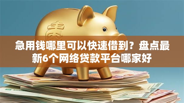 急用钱哪里可以快速借到？盘点最新6个网络贷款平台哪家好