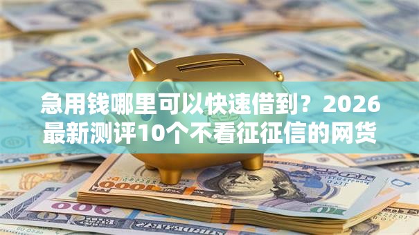 急用钱哪里可以快速借到？2026最新测评10个不看征征信的网货平台