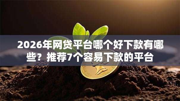 2026年网贷平台哪个好下款有哪些?推荐7个容易下款的平台 2026年网贷平台哪个好下款有哪些?推荐7个容易下款的平台