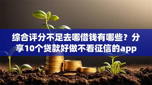 综合评分不足去哪借钱有哪些？分享10个贷款好做不看征信的app