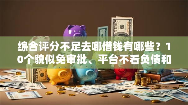 综合评分不足去哪借钱有哪些?10个貌似免审批、平台不看负债和征信可以借到钱合集 综合评分不足去哪借钱有哪些?10个貌似免审批、平台不看负债和征信可以借到钱合集