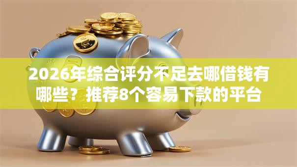 2026年综合评分不足去哪借钱有哪些？推荐8个容易下款的平台