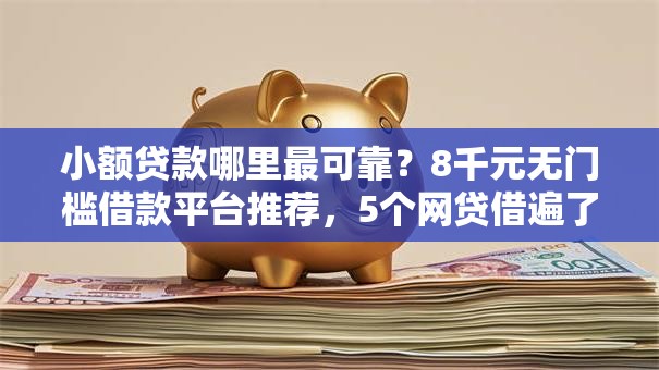 小额贷款哪里最可靠？8千元无门槛借款平台推荐，5个网贷借遍了都拒绝去借款平台借钱盘点