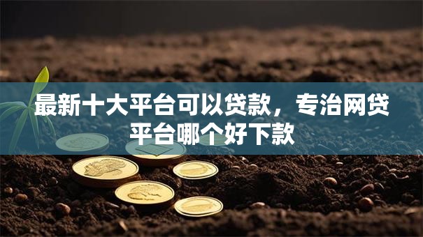 最新十大平台可以贷款,专治网贷平台哪个好下款 最新十大平台可以贷款,专治网贷平台哪个好下款