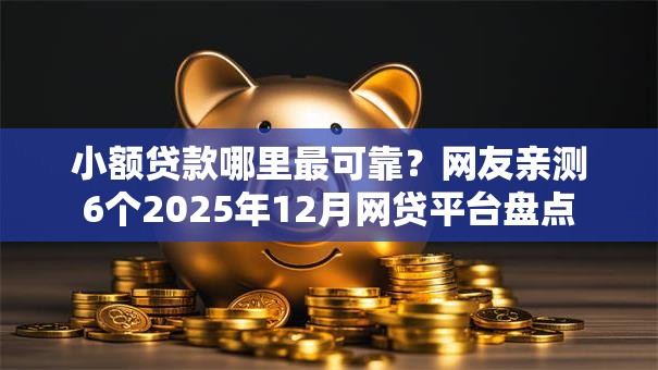小额贷款哪里最可靠？网友亲测6个2025年12月网贷平台盘点