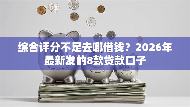 综合评分不足去哪借钱?2026年最新发的8款贷款口子 综合评分不足去哪借钱?2026年最新发的8款贷款口子