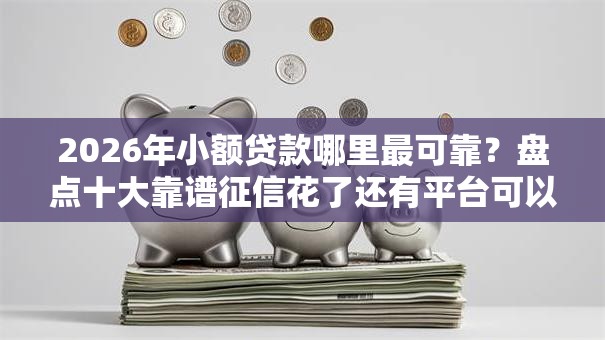 2026年小额贷款哪里最可靠？盘点十大靠谱征信花了还有平台可以借款