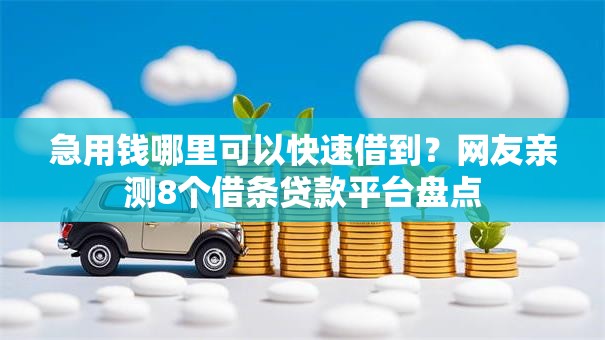 急用钱哪里可以快速借到?网友亲测8个借条贷款平台盘点 急用钱哪里可以快速借到?网友亲测8个借条贷款平台盘点