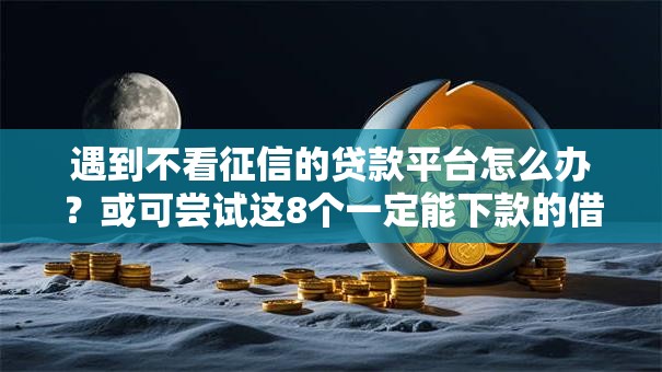 遇到不看征信的贷款平台怎么办?或可尝试这8个一定能下款的借钱平台 遇到不看征信的贷款平台怎么办?或可尝试这8个一定能下款的借钱平台