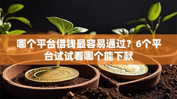 哪个平台借钱最容易通过?6个平台试试看哪个能下款 哪个平台借钱最容易通过?6个平台试试看哪个能下款