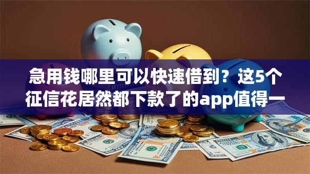 急用钱哪里可以快速借到?这5个征信花居然都下款了的app值得一试 急用钱哪里可以快速借到?这5个征信花居然都下款了的app值得一试
