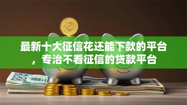 最新十大征信花还能下款的平台，专治不看征信的贷款平台
