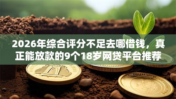 2026年综合评分不足去哪借钱，真正能放款的9个18岁网贷平台推荐