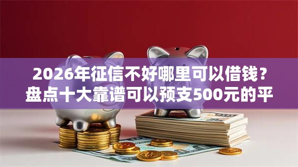 2026年征信不好哪里可以借钱？盘点十大靠谱可以预支500元的平台